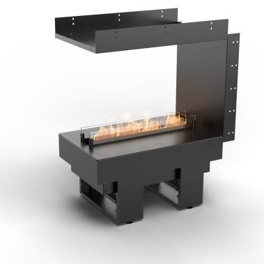 Vandens garų židiniai - Cool Flame 500 see-through fireplace